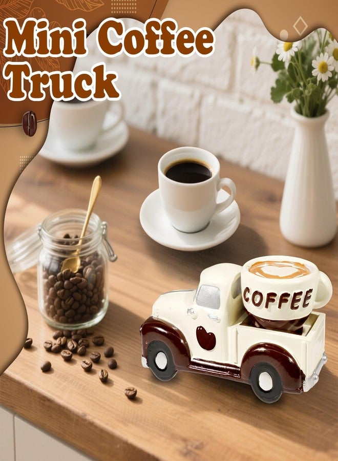 تمثال شاحنة قهوة ريليريان، ديكور ركن القهوة، ديكور محطة القهوة، ديكور ركن القهوة، ديكور مطبخ ريفي عتيق - Image 4